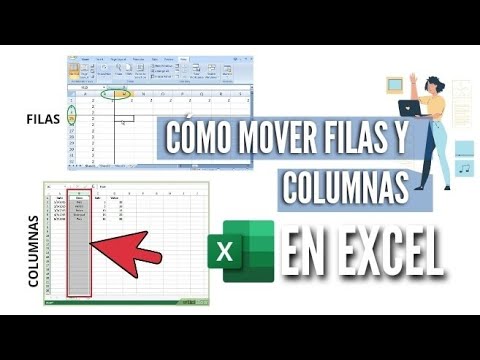 COMO MOVER FILAS Y COLUMNAS EN EXCEL - YouTube