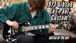 1973 Gibson Les Paul Custom Black | Guitar of the Day