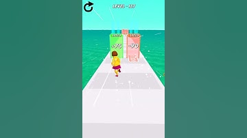 Girl Run 3D Catch The Thief Level 127 Gameplay Walkthrough Android #Shorts