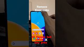 Remove mdm / Kg unlock All Phone ☠️mdm kglock samsung