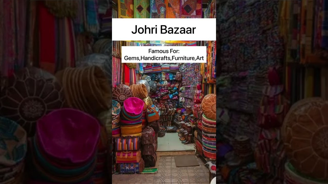 5Must To Go Markets Of Jaipur For Shopping👜 