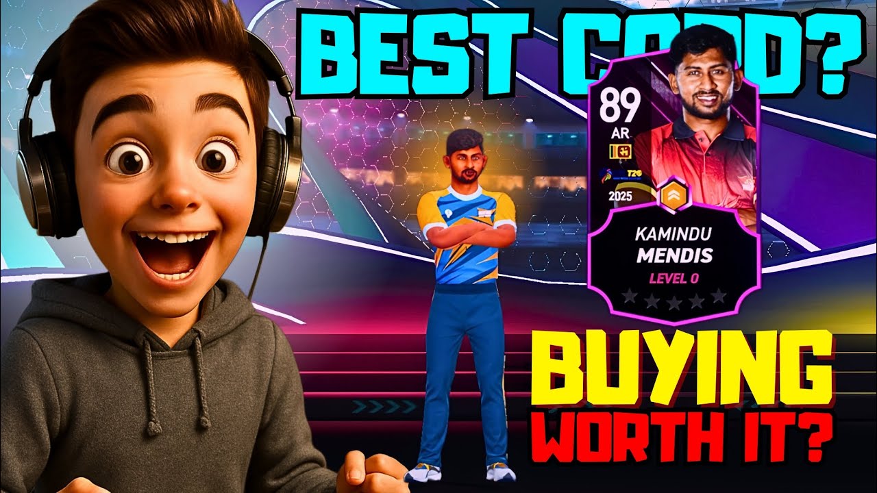 Is "KAMINDU MENDIS" Worth Buying? 😱 - Dream Cricket 25