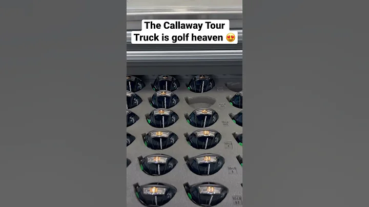 Like a kid in a candy store  #callaway #golf