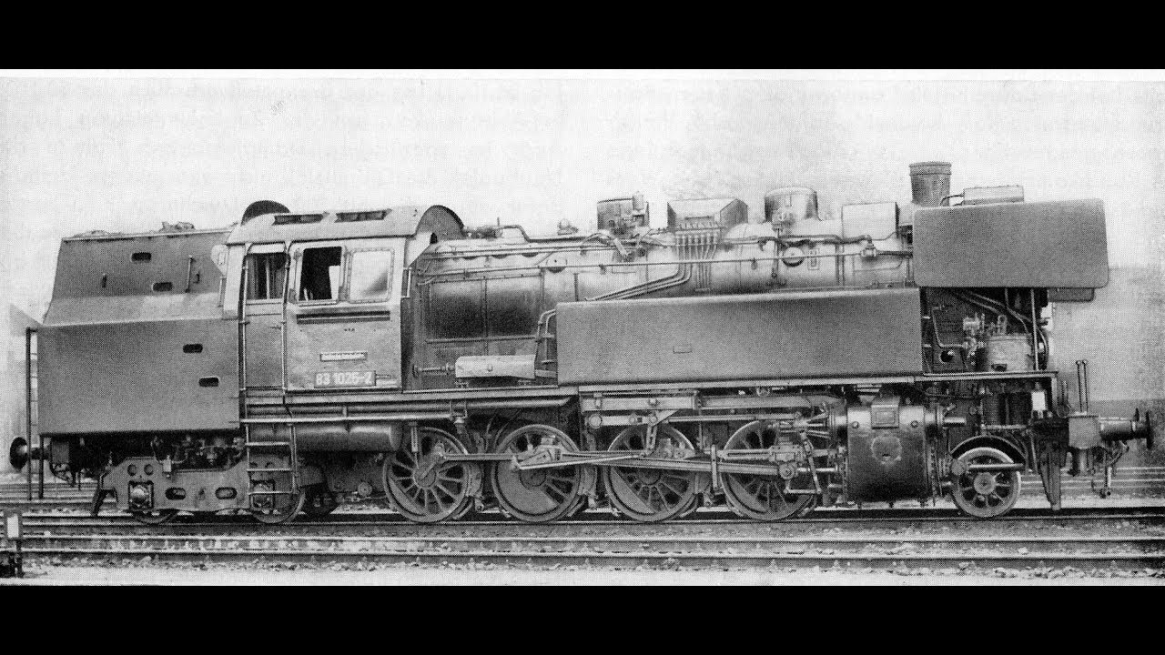Deutsche Dampflokomotiven Teil 2 - German steam trains Part 2