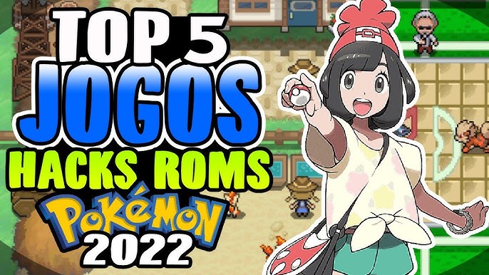 FIZ UM PACK COM AS 30 MELHORES HACK ROMS COMPLETAS DE POKÉMON EM PT-BR