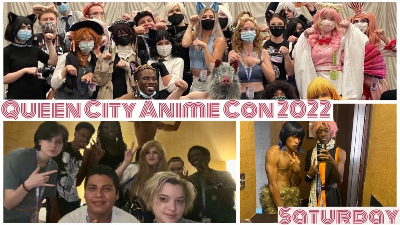 Queen City Anime Con 2022 Saturday Vlog | Con Vlog