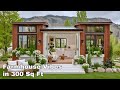 Tiny House Luxury in 300 Sq Ft! Farmhouse Design, Smart Storage & Eco-Friendly Living