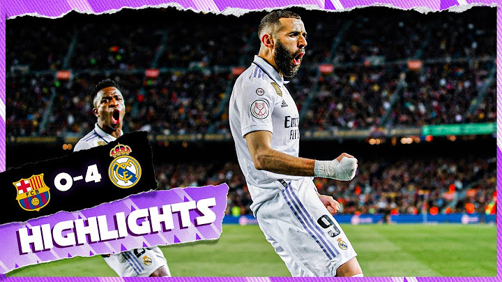 FC Barcelona 0-4 Real Madrid | HIGHLIGHTS | Copa del Rey