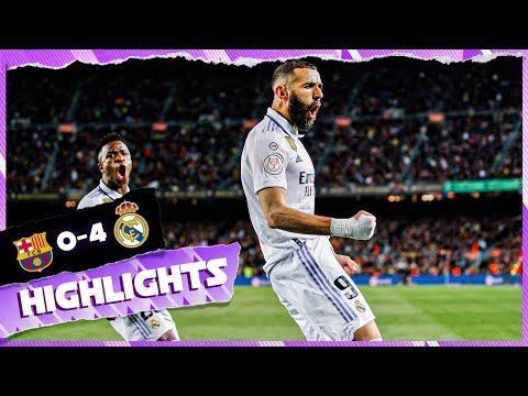 Real Madrid vs Barcelona 0-4 • El Clasico LaLiga 2022 All Goals Highlights  ElClasico Lego Football 