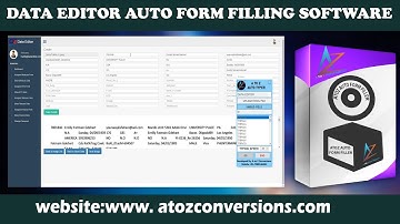 Data Editor  Form Filling Auto Typer  Software | auto form filler