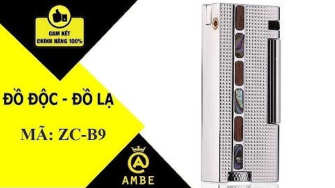 Bật lửa xăng đá  nhỏ gọn độc đáo Zorro ZC–B9 - Ambe.vn