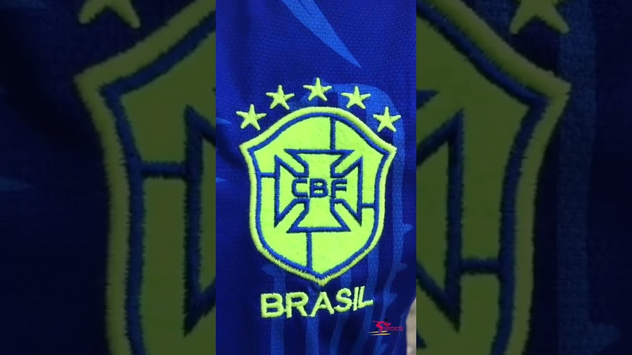 Brazil Away kit BranDs SportsWear premium Edition  💙