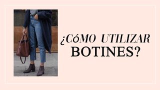 Cómo USAR BOTINES con JEANS de forma CORRECTA ✓ | Cómo usar jeans con  botines. - YouTube