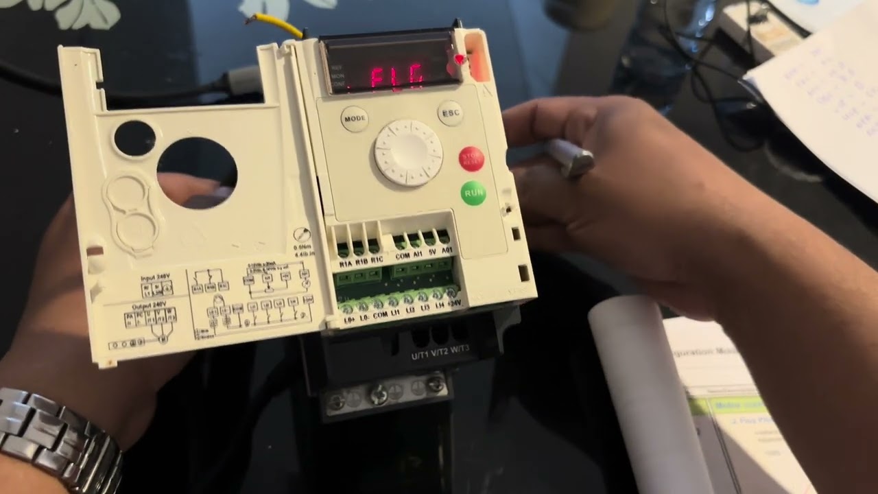 Setting VFD Combi Oven Convotherm ATV12H055M2