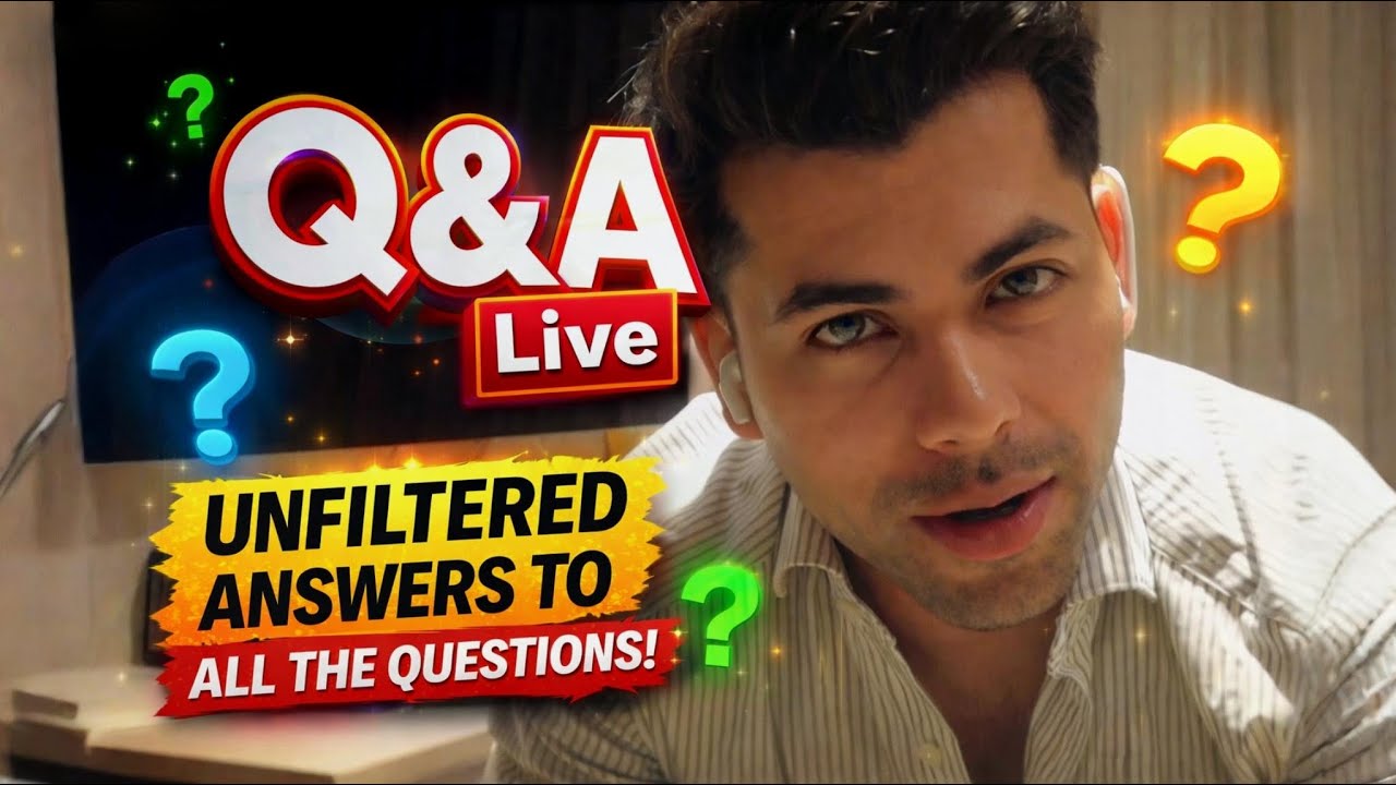 I Answered EVERYTHING… No Filters 😳 | Live Q&A | Siddharth Nigam 