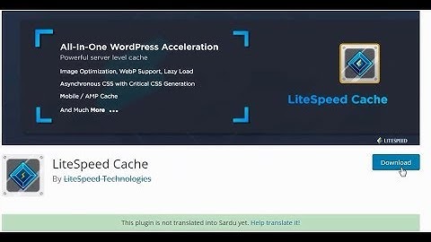 iNET - Hướng dẫn cách kích hoạt LSCache Lightspeed cho website