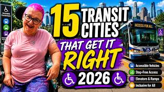 The 15 Most Accessible Transit Cities in n 2026