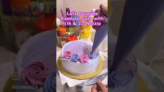 Trending Rasmalai Cake Decoration shorts cakedecorating cakedesign terafitoorarijitsingh viral
