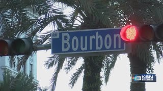 Jayhawk fans arrive in New Orleans for Final Four