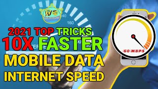 HOW TO BOOST MOBILE DATA SPEED 2021 | 8 TOP TRICKS TO SPEED UP MOBILE DATA  | WeeklyTekk