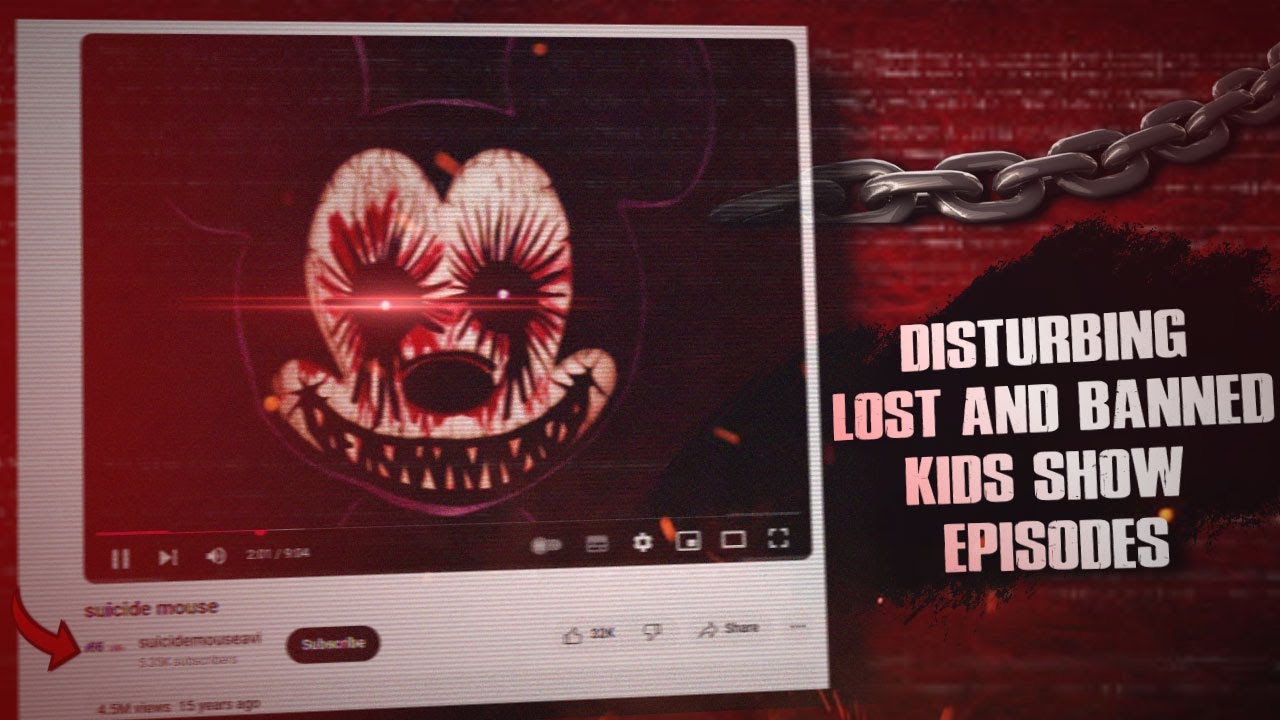 MOST DISTURBING LOST AND BANNED KIDS' SHOW EPISODES [ VOL.1] YouTube