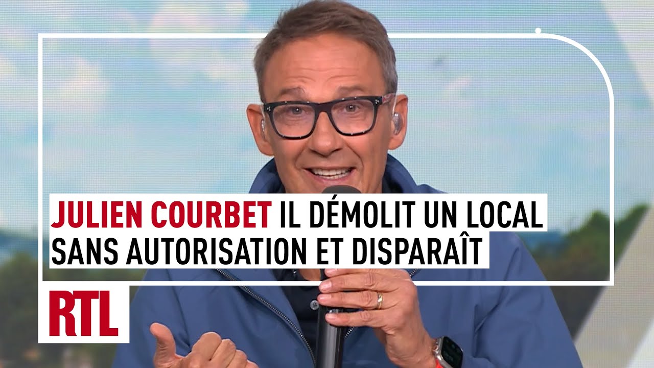 Julien Courbet : il démolit un local sans autorisation et disparaît