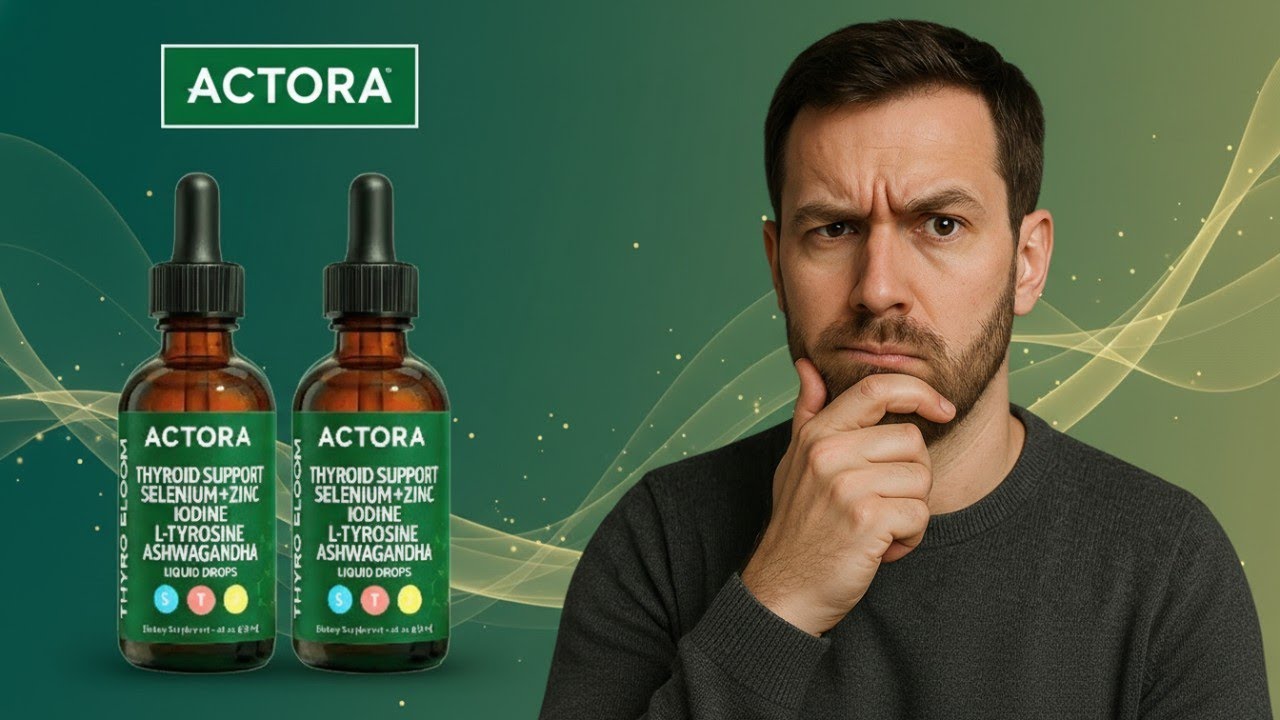 Actora Thyroid Drops: Opiniones Reales ¿Estafa o Verdad? 🛑 - YouTube