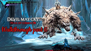 DEVIL MAY CRY: Peak Of Combat [Vergil] Walkthrough pt - 6 HD 60 FPS