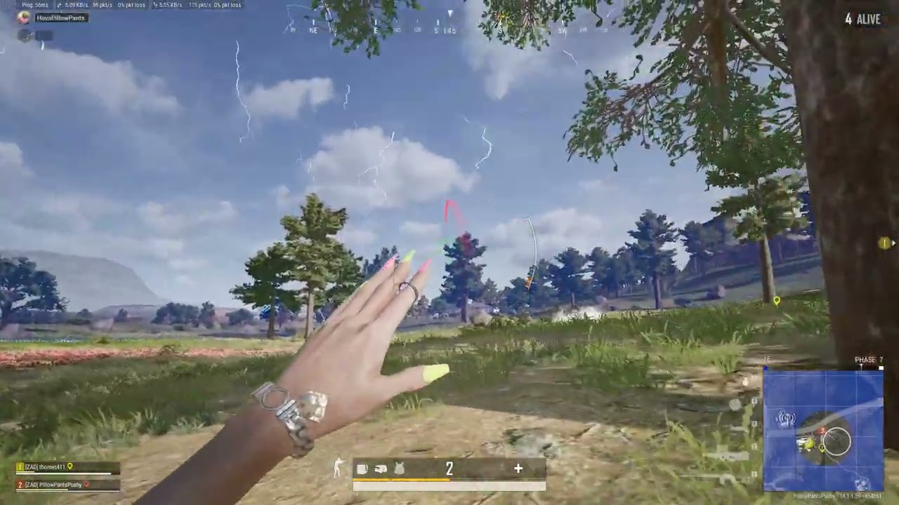 PUBG - pop nade finish