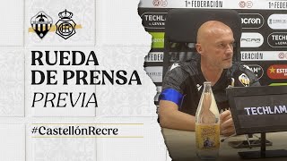 Rueda de prensa: Dick Schreuder previa del CD Castellón vs Recreativo de Huelva. (28-03-2024) by CDCastellonOficial 1,529 views 1 month ago 8 minutes