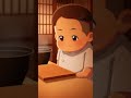 小さな料理人たちが作る鮭定食 #アニメ #料理