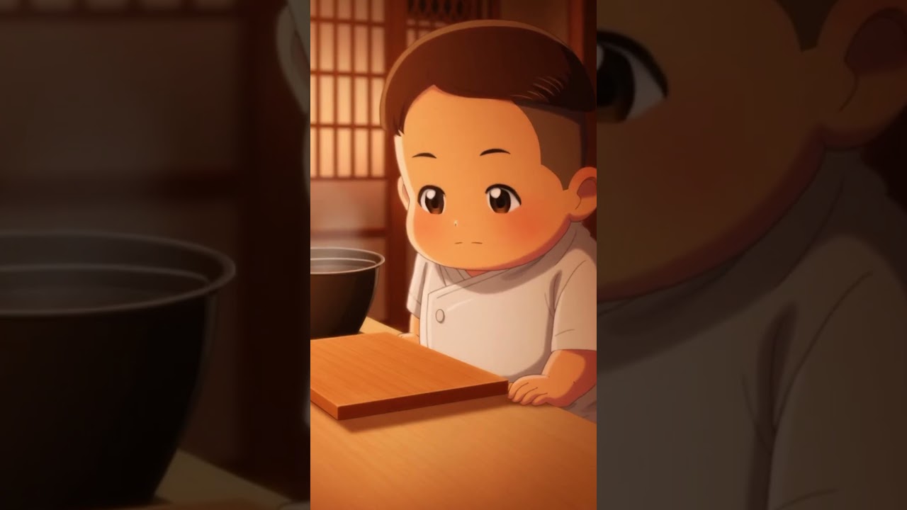 小さな料理人たちが作る鮭定食 #アニメ #料理