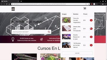 Demo simular carrito compra