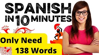 Finally! An Easy Way to Get By in Spanish | Learn Spanish in 10 Minutes |Basic Need to Learn Spanish