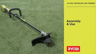 ryobi 18v brushless string trimmer