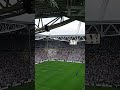 Juventus Milan allo stadium prima e durante la partita