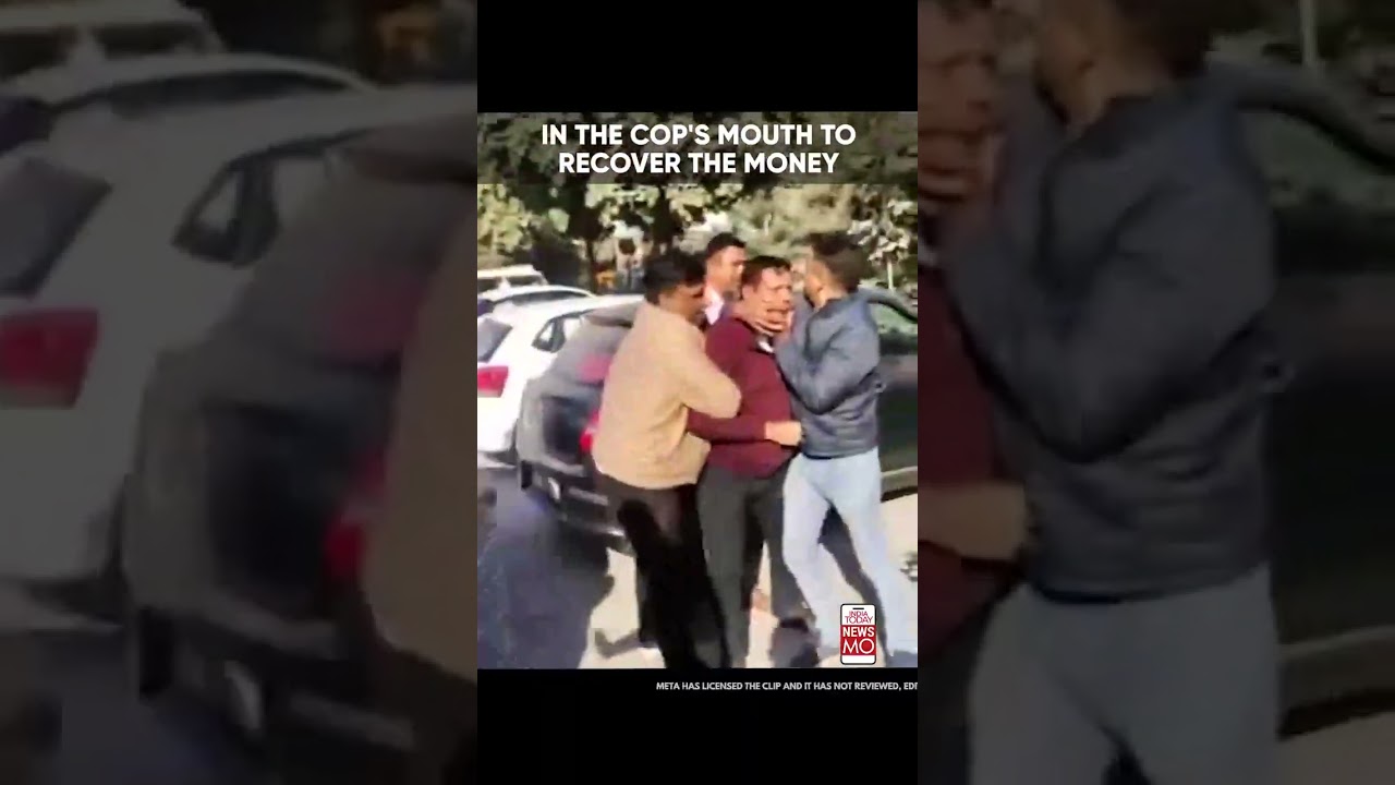 Faridabad Cop Tries To Swallow Cash After Getting Caught While Taking  A Bribe