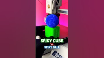 3D Printing Spiky Cube Fidget 🟩