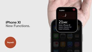 Introducing iPhone XI New Functions. Concept iPhone. 2019