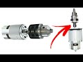 How to  make 5mm shaft connecter  to connect  drill chuck