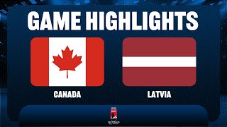 Canada vs. Latvia - 2015 IIHF Ice Hockey U18 World Championship