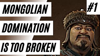 (Civ 6 Deity) INSANE Early War - The Mongolian Horsemen Rush Is FOOLPROOF screenshot 4