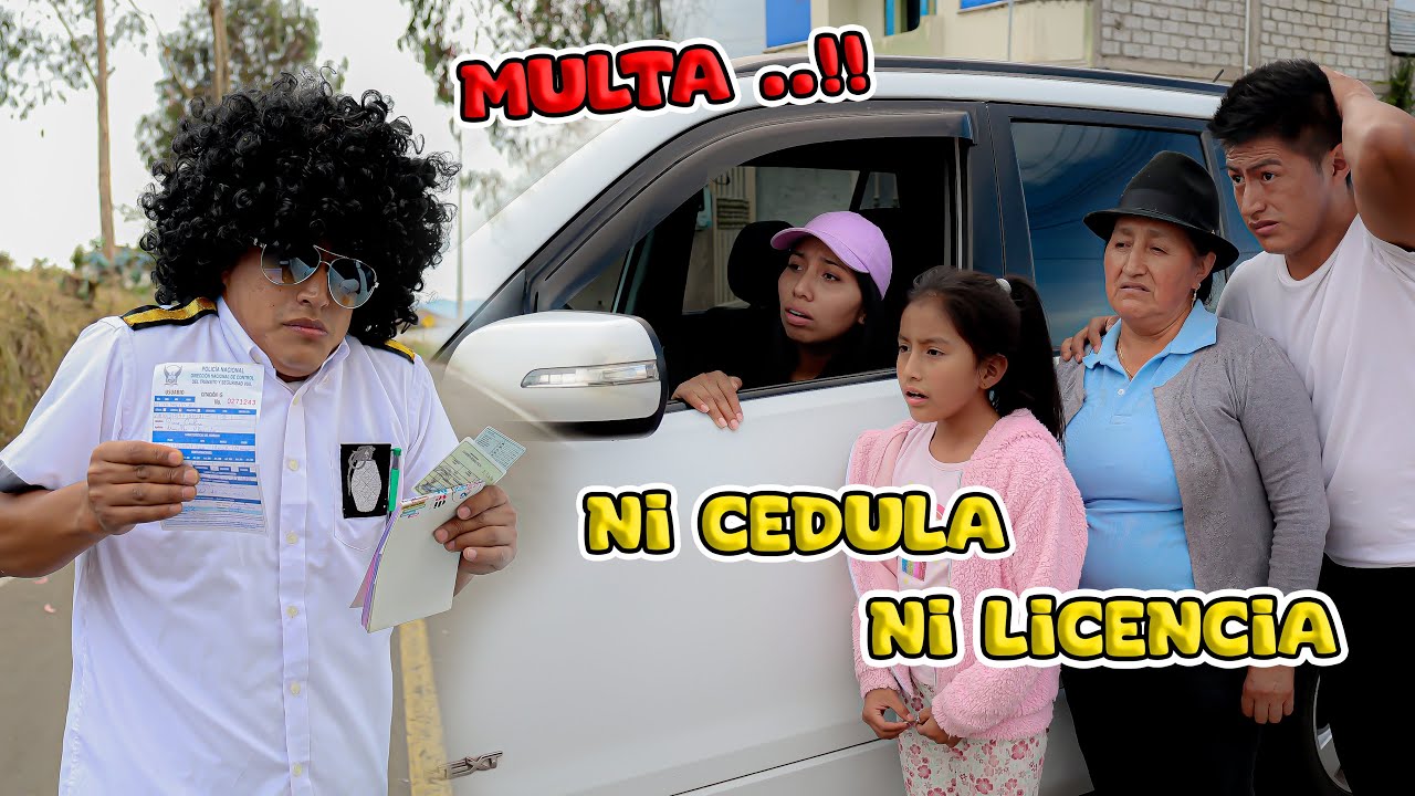 NO ASOMA LA CEDULA NI LICENCIA // Ni Q' Fuera TV - Karito La Tóxica