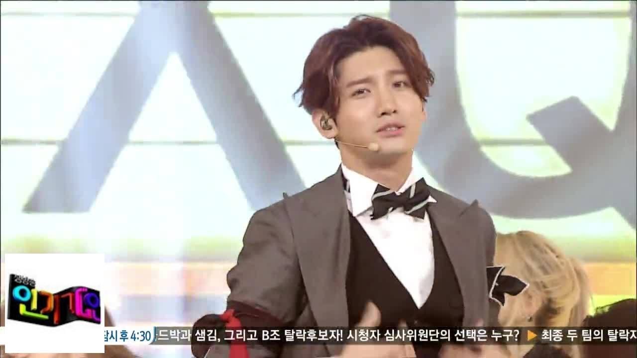 [TVXQ TVXQ] - ремонтный ремонт @ популярный Inkigayo 140309