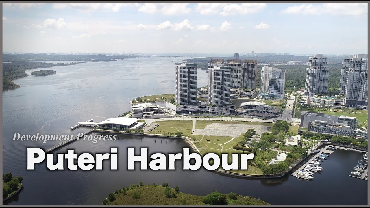 Puteri Harbour's Development  @ Iskandar Puteri [4K60P Cinematic]