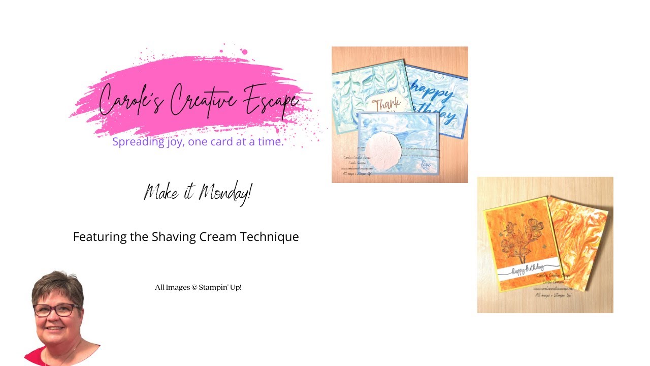 Make It Monday! - Shaving Cream Technique - YouTube