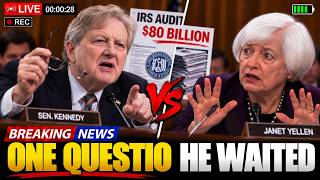 John Kennedy Asked Janet Yellen About The $80B IRS Audit — Her 30-Second Silence Said EVERYTHING!