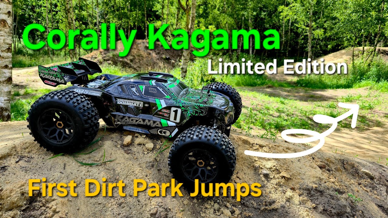 Team Corally Kagama Limited Edition - First Dirt Park V2 Jumps! 🤩