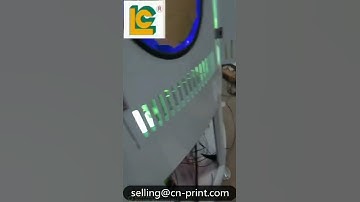 Full automatic servo system screen printing machine with CCD