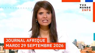 Le Journal Afrique Du Mardi 29 Septembre 2026 Sur Tv5Monde